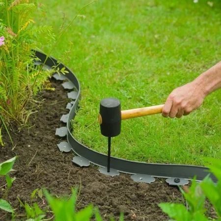 Nature Piquetas de tierra 10 uds negro 20 cm by Nature, Garden edging and edging - Ref: Foro24-446393, Price: 16,82 €, Discou...