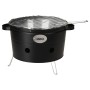 ProGarden Barbacoa de cubo con 2 asas negro mate 34,5 cm de ProGarden, Barbacoas - Ref: Foro24-445903, Precio: 44,87 €, Descu...