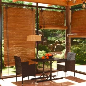 Juego de comedor para jardín 3 piezas negro de vidaXL, Conjuntos de jardín - Ref: Foro24-3072433, Precio: 195,58 €, Descuento: %
