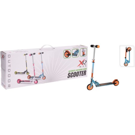 XQ Max Patinete plegable con freno de pie azul y naranja de XQ Max, Patinetes - Ref: Foro24-441949, Precio: 35,72 €, Descuent...