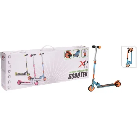 XQ Max Patinete plegable con freno de pie azul y naranja de XQ Max, Patinetes - Ref: Foro24-441949, Precio: 34,11 €, Descuent...