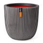 Capi Macetero Groove gris antracita 35x34 cm de Capi, Maceteros y jardineras - Ref: Foro24-445492, Precio: 62,02 €, Descuento: %