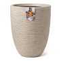 Capi Jarrón elegante bajo Waste Rib beige terrazo 34x46 cm de Capi, Maceteros y jardineras - Ref: Foro24-445482, Precio: 87,9...