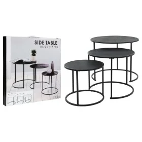 H&S Collection 3-piece black side table set by H&S Collection, Side tables - Ref: Foro24-445861, Price: 66,82 €, Discount: %