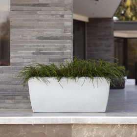 Capi Jardinera rectangular Arc Granite marfil 60x35x40 cm de Capi, Maceteros y jardineras - Ref: Foro24-442113, Precio: 132,6...