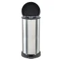 Curver Papelera de pedal Deco con forma D plateado 40 L de Curver, Cubos de la basura y papeleras - Ref: Foro24-443826, Preci...