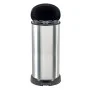 Curver Papelera de pedal Deco con forma D plateado 40 L de Curver, Cubos de la basura y papeleras - Ref: Foro24-443826, Preci...