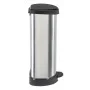 Curver Papelera de pedal Deco con forma D plateado 40 L de Curver, Cubos de la basura y papeleras - Ref: Foro24-443826, Preci...