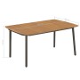 Set de comedor jardín 5 pzas ratán sintético gris antracita de vidaXL, Conjuntos de jardín - Ref: Foro24-3072498, Precio: 248...