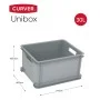 Curver Caja de almacenaje Unibox gris L 30 l de Curver, Cestas para almacenaje - Ref: Foro24-443867, Precio: 29,85 €, Descuen...