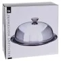 Excellent Houseware Campana de cristal con plato acero inoxidable de Excellent Houseware, Bandejas - Ref: Foro24-442506, Prec...