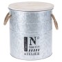 H&S Collection Set de cajas de almacenaje cinc con cuerda de H&S Collection, Cestas para almacenaje - Ref: Foro24-442176, Pre...
