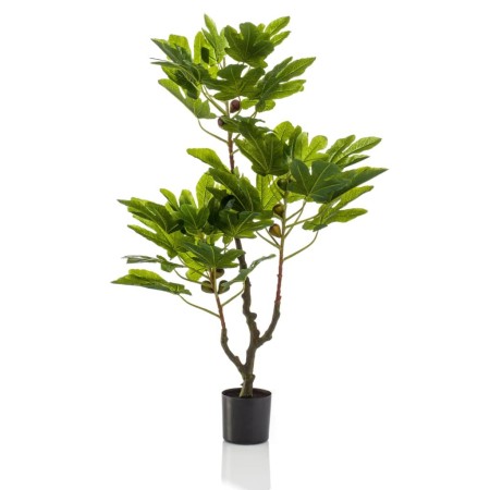 Emerald Higuera artificial con fruta en maceta 95 cm de Emerald, Flora artificial - Ref: Foro24-444654, Precio: 67,72 €, Desc...