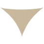 Toldo de vela triangular tela Oxford beige 4x5x5 m en Sombrillas | Comprar online en Foru.es