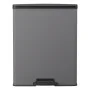 Curver Papelera de pedal Deco rectangular gris frío 65 L de Curver, Cubos de la basura y papeleras - Ref: Foro24-443821, Prec...