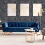 DUTCH WALLCOVERINGS Papel pintado Joelle plateado y azul de DUTCH WALLCOVERINGS, Papel pintado - Ref: Foro24-442583, Precio: ...