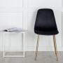 Venture Home Sillas de comedor 2 uds Polar terciopelo negro y latón de Venture Home, Sillas de comedor - Ref: Foro24-444705, ...