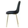 Venture Home Sillas de comedor 2 uds Polar terciopelo negro y latón de Venture Home, Sillas de comedor - Ref: Foro24-444705, ...