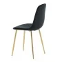 Venture Home Sillas de comedor 2 uds Polar terciopelo negro y latón de Venture Home, Sillas de comedor - Ref: Foro24-444705, ...