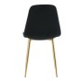 Venture Home Sillas de comedor 2 uds Polar terciopelo negro y latón de Venture Home, Sillas de comedor - Ref: Foro24-444705, ...