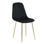 Venture Home Sillas de comedor 2 uds Polar terciopelo negro y latón de Venture Home, Sillas de comedor - Ref: Foro24-444705, ...