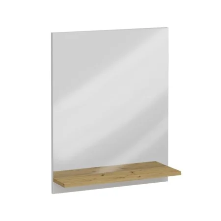 FMD Espejo de pared con estante roble artesanal 54,5x13,5x67,5 cm de FMD, Espejos - Ref: Foro24-444220, Precio: 77,86 €, Desc...