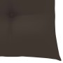 Sillas de jardín con cojines 4 uds madera de teca gris taupe de vidaXL, Sillas de jardín - Ref: Foro24-3073027, Precio: 621,9...