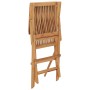 Sillas de jardín 8 uds madera teca con cojines azul claro de vidaXL, Sillas de jardín - Ref: Foro24-3072908, Precio: 656,10 €...