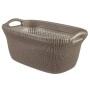 Curver Cesto de ropa sucia Knit 40L marrón metalizado de Curver, Cestas para ropa - Ref: Foro24-443839, Precio: 46,50 €, Desc...