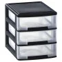 Curver Cajonera de sobremesa Babel negro y transparente A4 3x5 L de Curver, Organizadores de escritorio - Ref: Foro24-443814,...