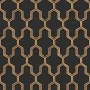DUTCH WALLCOVERINGS Papel pintado Geometric negro y dorado de DUTCH WALLCOVERINGS, Papel pintado - Ref: Foro24-442591, Precio...