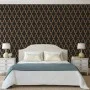DUTCH WALLCOVERINGS Papel pintado Geometric negro y dorado de DUTCH WALLCOVERINGS, Papel pintado - Ref: Foro24-442591, Precio...