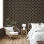 DUTCH WALLCOVERINGS Papel pintado Geometric negro y dorado de DUTCH WALLCOVERINGS, Papel pintado - Ref: Foro24-442591, Precio...