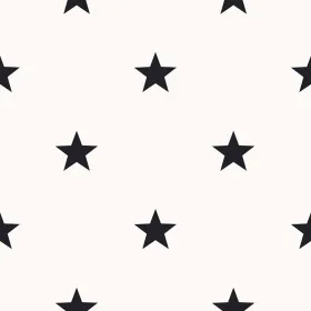 Noordwand Wallpaper Friends&Coffee Little Stars black and white by Noordwand, Painted paper - Ref: Foro24-444863, Price: 26,0...