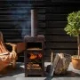 Esschert Design Estufa de terraza con horno de pizza color óxido de Esschert Design, Chimeneas - Ref: Foro24-444905, Precio: ...