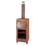 Esschert Design Estufa de terraza con horno de pizza color óxido de Esschert Design, Chimeneas - Ref: Foro24-444905, Precio: ...