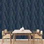 DUTCH WALLCOVERINGS Papel pintado Geometric azul y dorado de DUTCH WALLCOVERINGS, Papel pintado - Ref: Foro24-442574, Precio:...