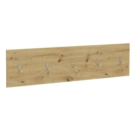 FMD Handcrafted oak wall coat rack 108.9x1.5x28.1 cm by FMD, Hat and coat racks - Ref: Foro24-444221, Price: 54,47 €, Discoun...