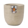 Capi Macetero Waste Rib beige terrazo 35x34 cm de Capi, Maceteros y jardineras - Ref: Foro24-445480, Precio: 63,39 €, Descuen...