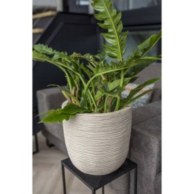 Capi Macetero Waste Rib beige terrazo 43x41 cm de Capi, Maceteros y jardineras - Ref: Foro24-445481, Precio: 87,13 €, Descuen...