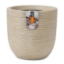 Capi Macetero Waste Rib beige terrazo 43x41 cm de Capi, Maceteros y jardineras - Ref: Foro24-445481, Precio: 87,13 €, Descuen...
