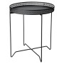 H&S Collection Mesa auxiliar redonda negra de H&S Collection, Mesas auxiliares - Ref: Foro24-445864, Precio: 35,76 €, Descuen...