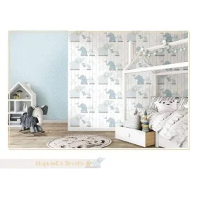 Noordwand Papel pintado Mondo baby Little Dots azul y blanco de Noordwand, Papel pintado - Ref: Foro24-444882, Precio: 29,03 ...
