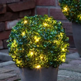 HI Boxwood ball with LED diameter 25 cm by HI, artificial flora - Ref: Foro24-446180, Price: 33,30 €, Discount: %