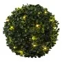 HI Bola de boj con LED diámetro 25 cm de HI, Flora artificial - Ref: Foro24-446180, Precio: 33,30 €, Descuento: %