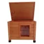 @Pet Casa de exterior de gato XL madera marrón 68,5x54x51,5 cm de @Pet, Mobiliario para gatos - Ref: Foro24-446807, Precio: 9...