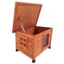 @Pet Casa de exterior de gato XL madera marrón 68,5x54x51,5 cm de @Pet, Mobiliario para gatos - Ref: Foro24-446807, Precio: 9...