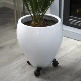Nature Plant stand with adjustable wheels 3 arms black metal by Nature, Pot stands - Ref: Foro24-446405, Price: 24,82 €, Disc...