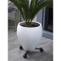 Nature Soporte para plantas con ruedas regulable 3 brazos metal negro de Nature, Soportes para macetas - Ref: Foro24-446405, ...