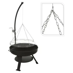 ProGarden VAGGAN brazier with barbecue 60 cm by ProGarden, Chimneys - Ref: Foro24-446779, Price: 178,06 €, Discount: %